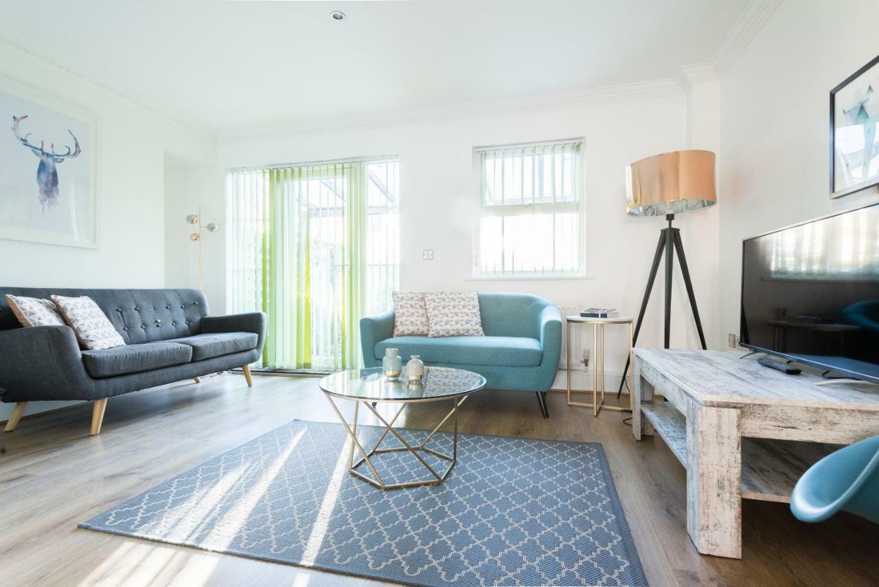 Апартаменты The Blue Compass - Central 4Bdr With Garden Оксфорд Экстерьер фото